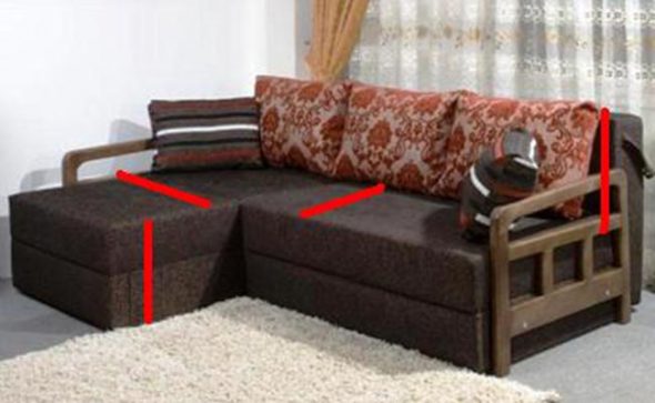 نأخذ قياسات من الأريكة