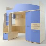 سرير علوي من طابقين