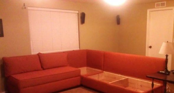 نعلق الأجزاء الجانبية إلى الزاوية