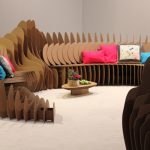 أريكة من الورق المقوى تفعل ذلك بنفسك