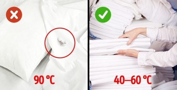 الغسيل المتكرر بالماء الساخن ضار.