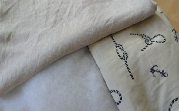 المواد بطانية