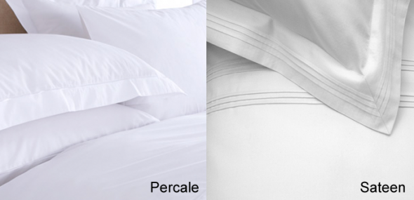 Percale والساتان