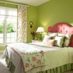 غطاء لطيف على سرير بروفانس