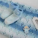 بطانية الأطفال لطيف مع التحولات السلس في الألوان