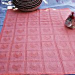 منقوشة حساسة الوردي مع قلوب للأميرة