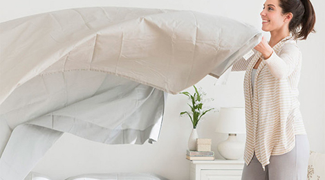 يمكنك ارتداء غطاء لحاف بسرعة