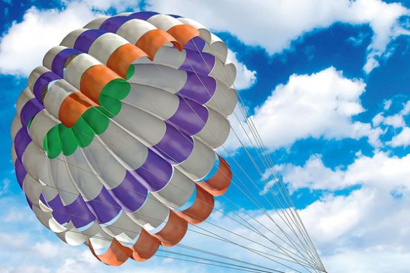 Percale الفني للمظلات