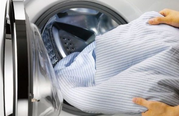 حل وسط السرير من البوبلين