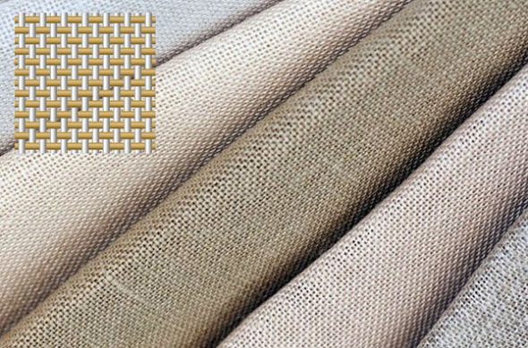 قماش البوبلين مع النسيج