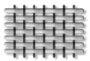 تناوب خيوط سميكة ورقيقة
