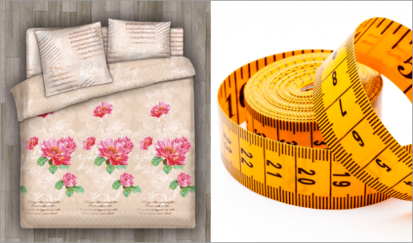 أحجام أغطية السرير