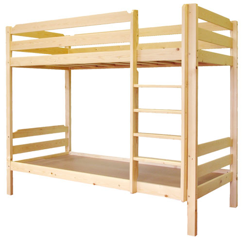 سرير خشبي مريح