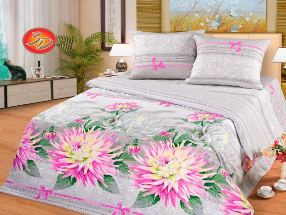 مجموعة سرير كليو بوبلين