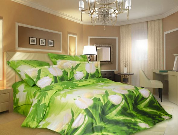 مجموعة سرير مشرق