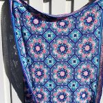 كروشيه منقوشة منقوشة مع أنماط الأزهار