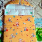 مغلف الأطفال على الأزرار