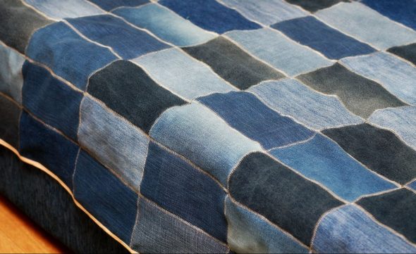 الحجاب الدنيم مخطط