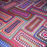 شظايا مستطيلة مثيرة للاهتمام لحاف خليط