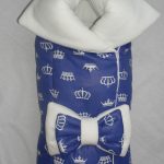 تحويل المغلف على الصوف مع القوس على شريط مرن