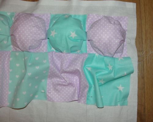 الاشياء المربعات مع حشو