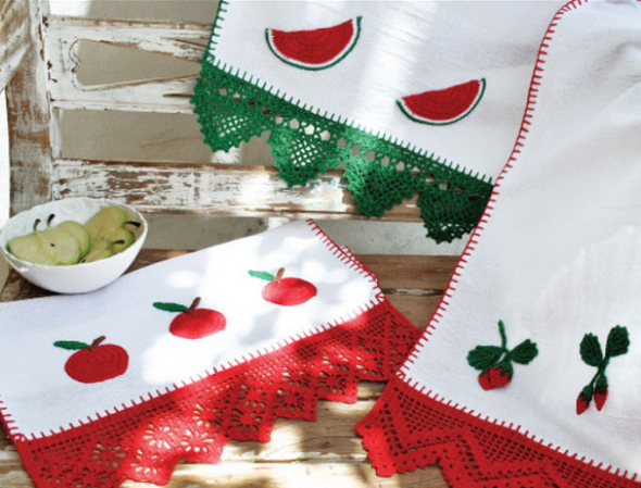 مجموعة منشفة المطبخ