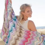 بطانية الهواء الصغيرة مع متعرج الملونة