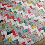 خطوة نمط غير عادية على لحاف