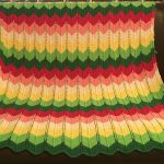 القطن لطيف منقوشة متعرج