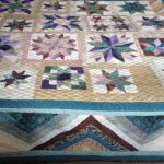 الغطاء الأصلي مع أنماط هندسية