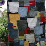 الغطاء الأصلي مع جيوب متعددة الألوان