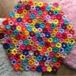 الماس الأصلي على شكل بطانية الأزهار