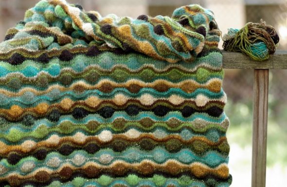 منقوشة مع الدوائر محدبة