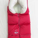 المغلف الوردي أسفل مع سحاب