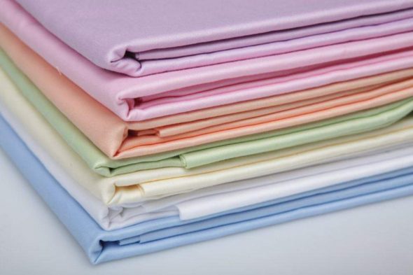 قماش الساتان اللامع