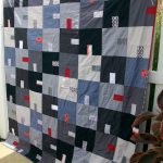 بطانية يدوية رائعة من الجينز