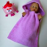 زر أسفل بطانية للطفل