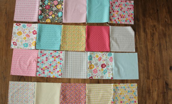 غرزة الصفوف الأفقية