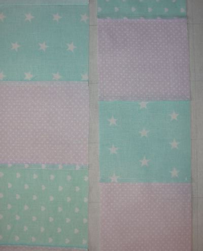 غرز المربعات معًا