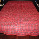 بطانية متقلب مبطن لسرير مزدوج