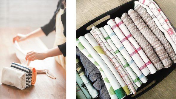 طريقة التخزين العمودي