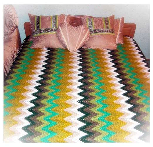 منقوشة المتناقضة متعرج