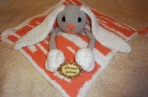 بطانية الأطفال الراحة الأرنب