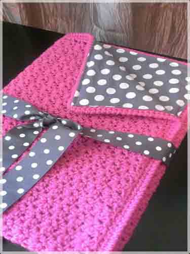 بطانية محبوكة