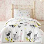 مجموعة مفروشات للمراهقين بألوان فاتحة