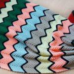 المتناقضة متعرج الأفقي في نمط بسيط.