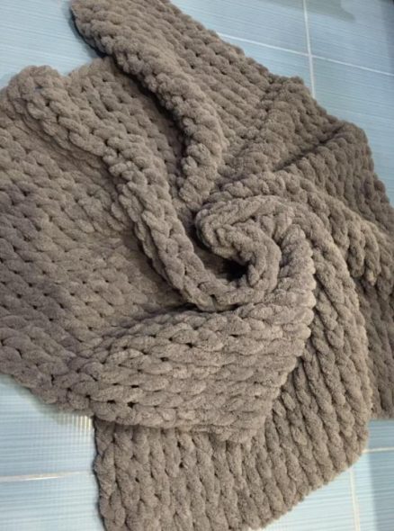 بطانية أفخم البني