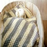 بطانية مخططة جميلة من القطب لينة للطفل