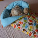 مغلف لطيف منقوش مع البوم