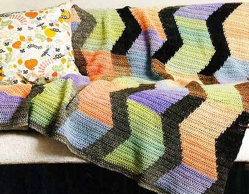 أنيقة متعددة الألوان منقوشة